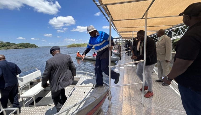 Thumbnail for Namibia unveils state-of-the-art floating docking jetty on Impalila Island to enhance tourism access