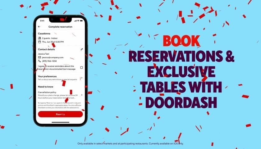 Thumbnail for DoorDash launches “Going Out,” enriching dining experiences with reservations, rewards for DashPass members